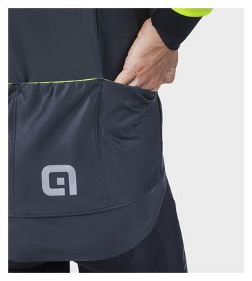 Veste Manches Longues Alé Gradient Noir/Jaune Fluo 6/7