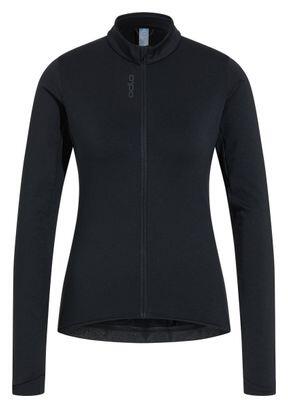 Damen Radjacke Odlo Full Zip Zeroweight Ceramiwarm Schwarz