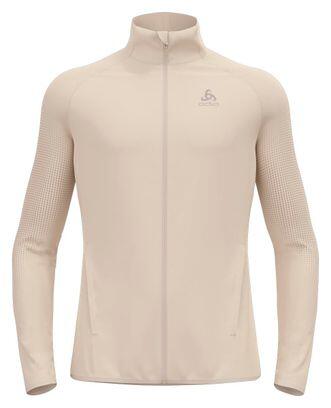 Veste Running Hybride Odlo Zeroweight Warm 2.0 Beige Homme 7/7