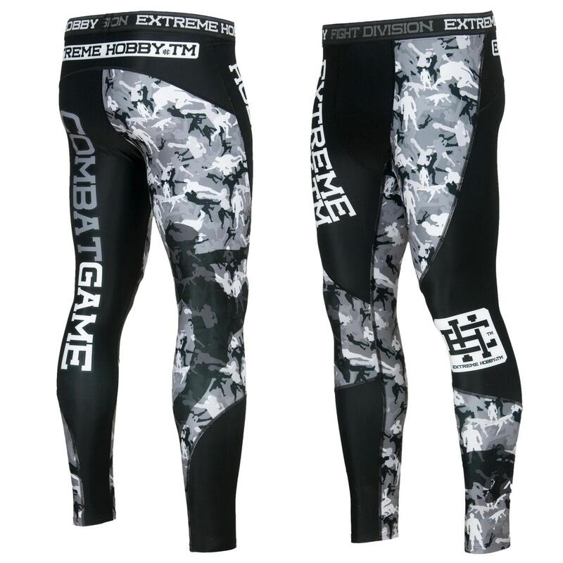 Legginsy do MMA męskie EXTREME HOBBY COMBAT GAME termoaktywne