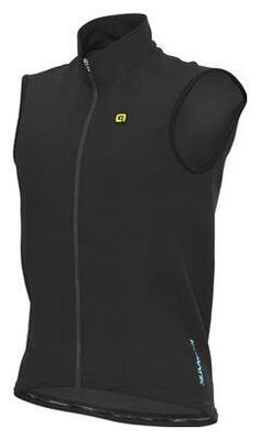 Ärmellose wasserdichte Jacke Alé Klimatik Guscio Racing Schwarz L