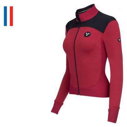 LEBRAM LeBram Aulac Women's Winter Jacket Burgundy Slim Fit