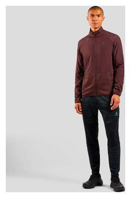 Veste Manches Longues Odlo Run Easy Warm Violet Homme 3/7
