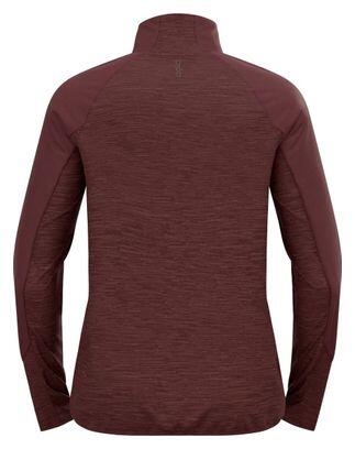 Veste Manches Longues Odlo Run Easy Warm Violet Homme 2/7