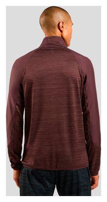 Veste Manches Longues Odlo Run Easy Warm Violet Homme 5/7