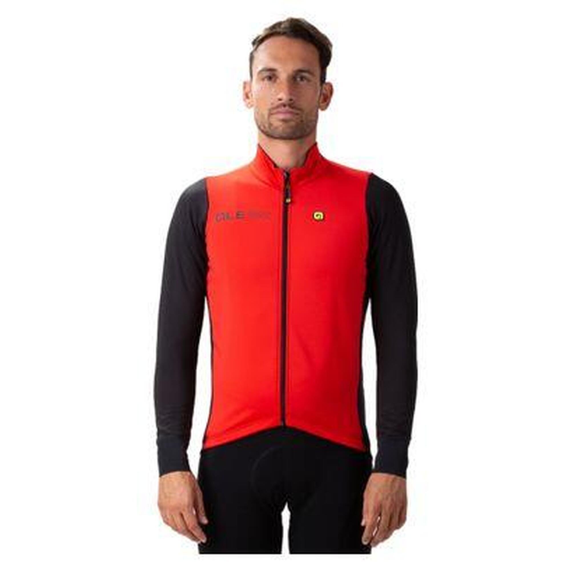 Alé Cycling - Veste Manches Longues Alé Fondo 2.0 Rouge - Veste - Noir|rouge - 42 M/l - Decathlon