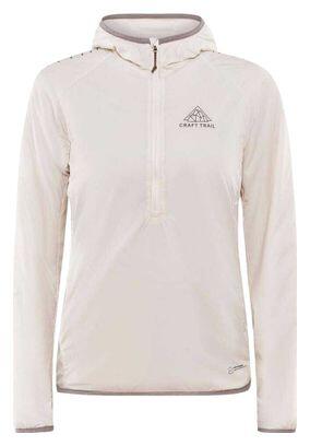 Craft Pro Trail SubZ Donna Giacca con Cappuccio Bianco