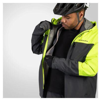 Veste Imperméable Endura Hummvee 3 en 1 Jaune Fluo / Noir 4/7