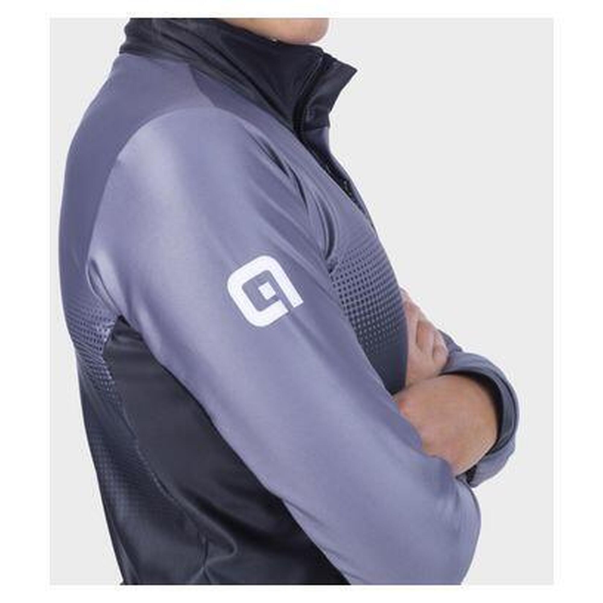 Veste Manches Longues Femme Alé Gradient Gris/Noir