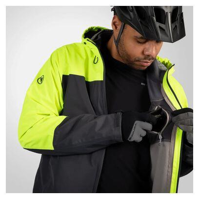 Veste Imperméable Endura Hummvee 3 en 1 Jaune Fluo / Noir 5/7