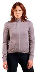 Veste Femme Odlo Zeroweight Performance Knit Imperméable Gris