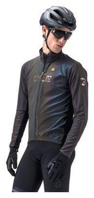 Alé iridescent reflective long sleeve jacket