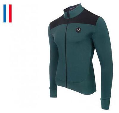 Lebram aulac winter jacket agave green fitted