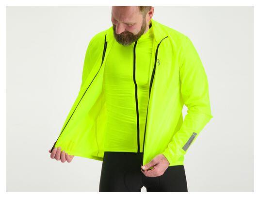 BBB BaseShield Rain Jacket Neon Yellow 3/3