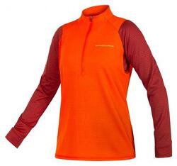 Veste Endura polaire SIngleTrack Femme Paprika