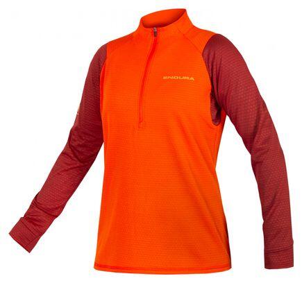 Endura Singletrack Fleece damesfiets longsleeve 1/4