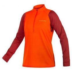 Veste Endura polaire SIngleTrack Femme Paprika