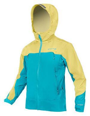 ENDURA Chaqueta impermeable Endura MT500 II Atlantic Azul / Amarillo