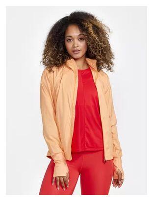 Veste coupe-vent Femme Craft Adv Essence Wind Jacket Orange 3/4
