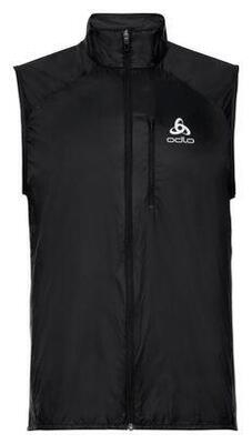 Odlo mouwloze jas zeroweight warm sportvest zwart l