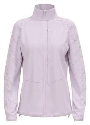 Dames hardloopjas odlo zeroweight pro warm 2.0 mauve