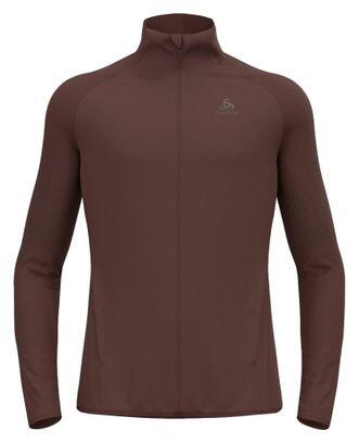 Odlo Zeroweight Warm 2.0 Beige Hybrid Running Jacke