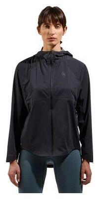 Odlo active 365 gebreide regenjas voor dames zwart
