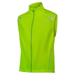 Veste Coupe-Vent Déperlant Sans Manches Endura Hummvee Jaune Fluo