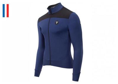 Lebram aulac blue winter jacket slim fit