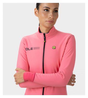 Giacca a maniche lunghe Alé Fondo Plus Donna Rosa 3/7