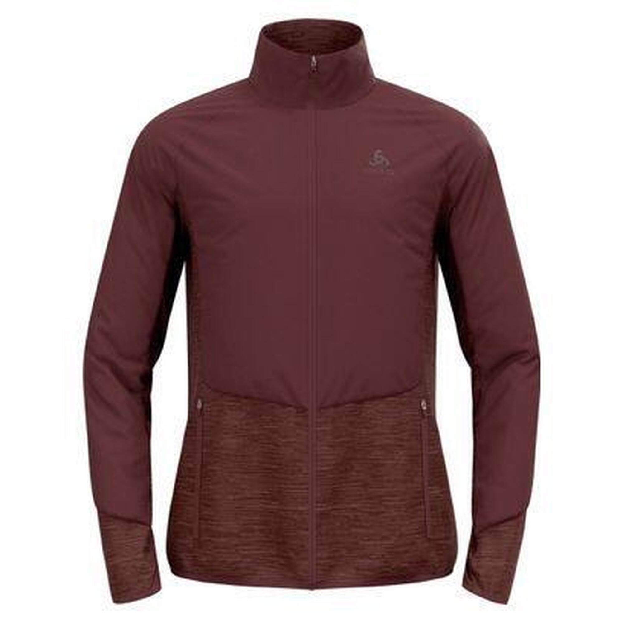 Odlo - Veste Manches Longues Odlo Run Easy Warm Violet Homme - Veste - Violet - Decathlon