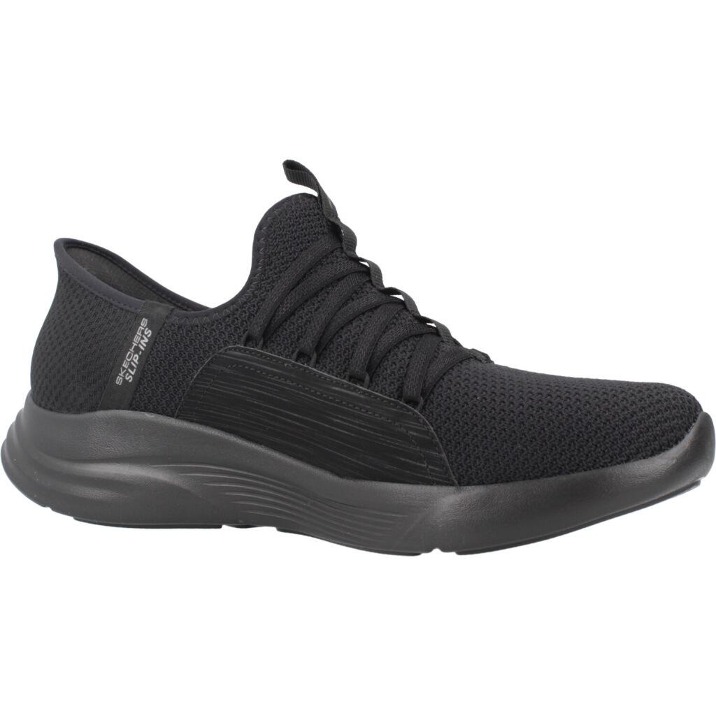 Baskets Skechers Modèle Slip Ins - Relaxed Fit Sport Couleur Noir 5/5