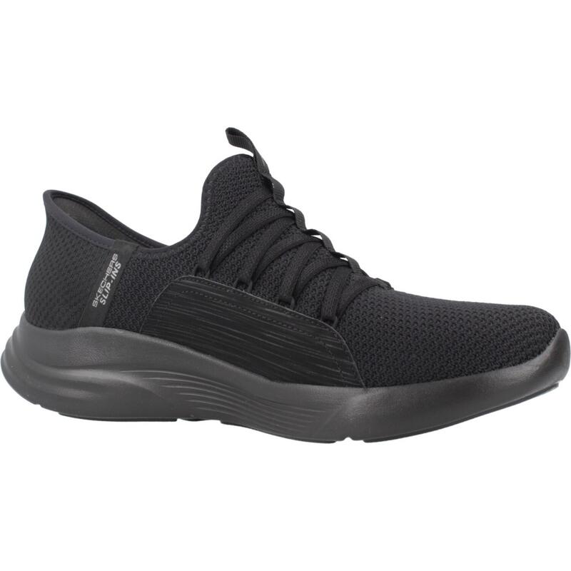 Pantofi Sport Skechers Model Slip Ins - Relaxed Fit Sport Culoare Negru