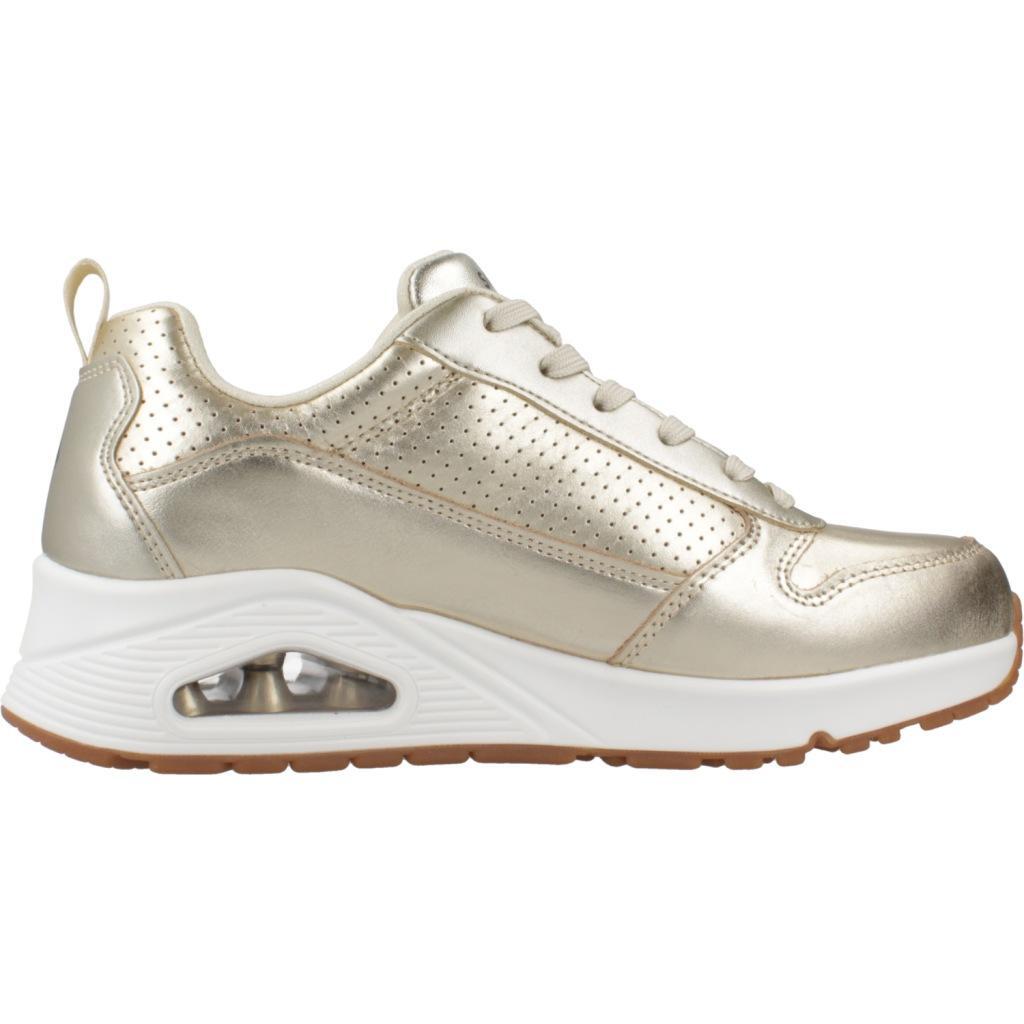 Baskets Skechers Modèle Uno - Metallixs Couleur D´or 4/7