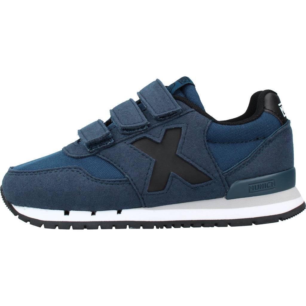Sneakers Munich Model Dash Kid Vco 104 Kleur Blauw 2/5