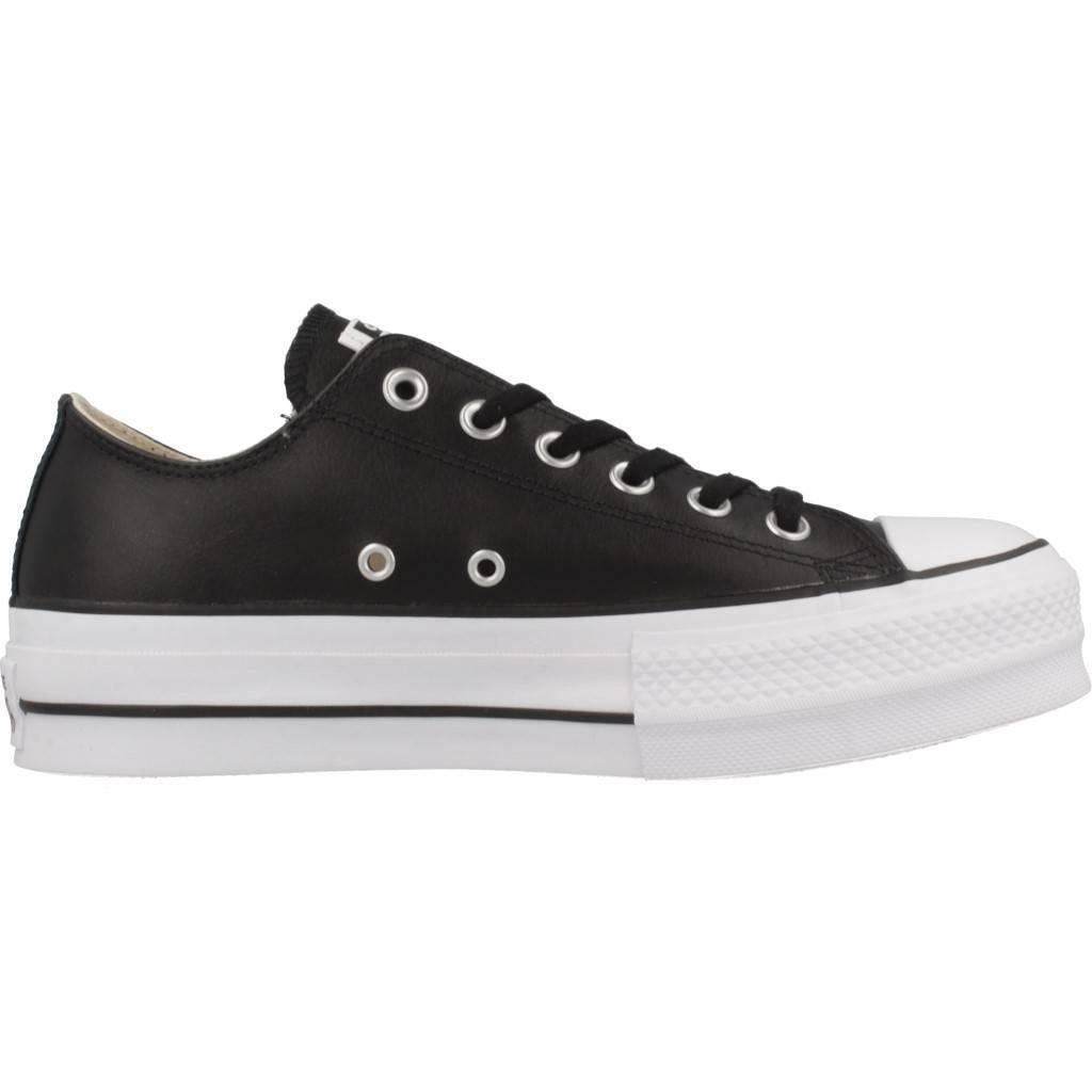 Baskets Converse Ctas Lift Clean Ox, Noir, Femmes 4/5