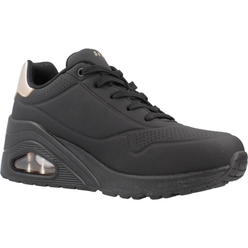 Pantofi Sport Skechers Model Uno Wedge - Hi Steps Culoare Negru
