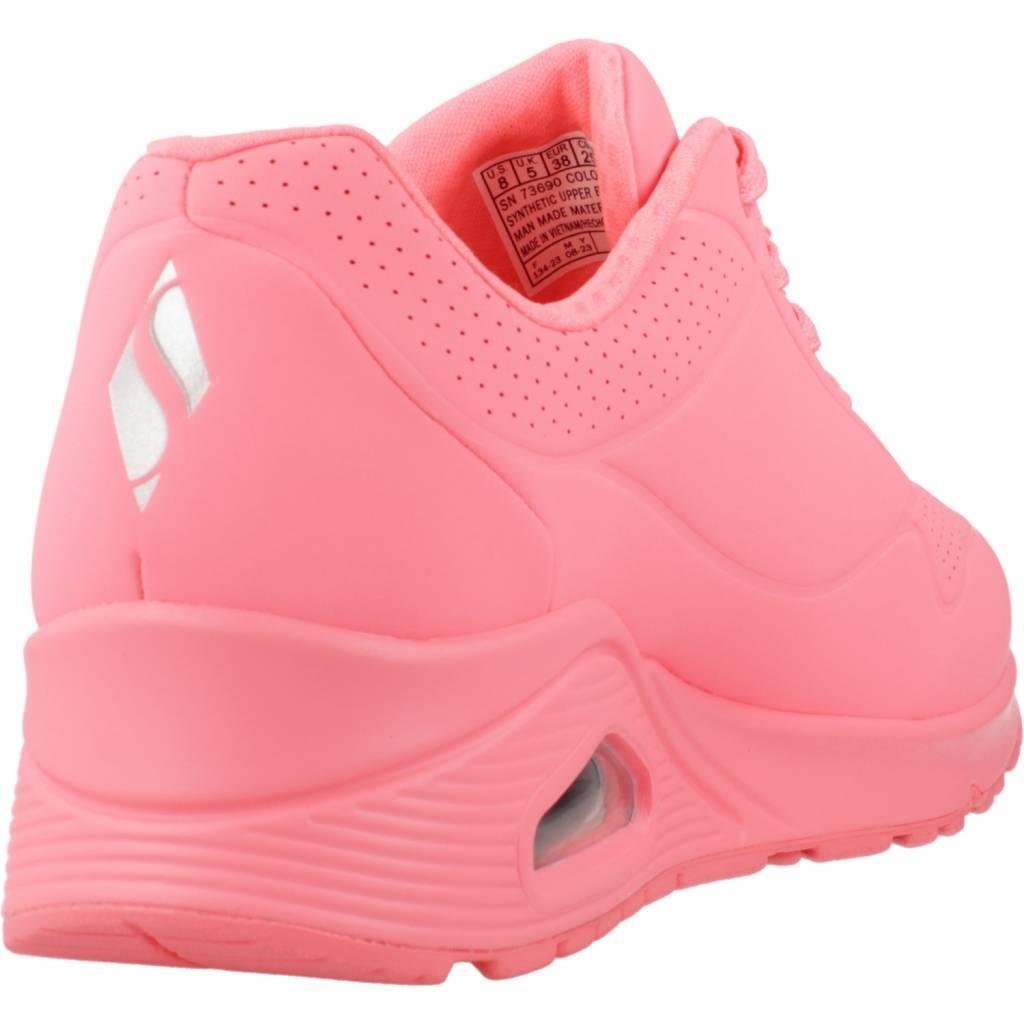 Baskets Skechers Modèle Uno Stand On Air Couleur Rose 3/5