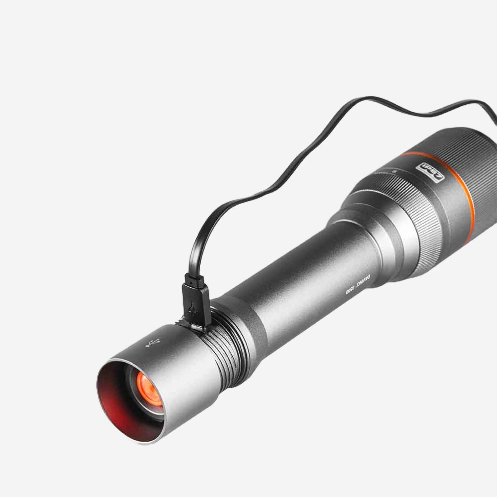 NEBO DAVINCI 3500 – Lampe Torche LED Rechargeable 3500 lm - Zoom 3x 3/7
