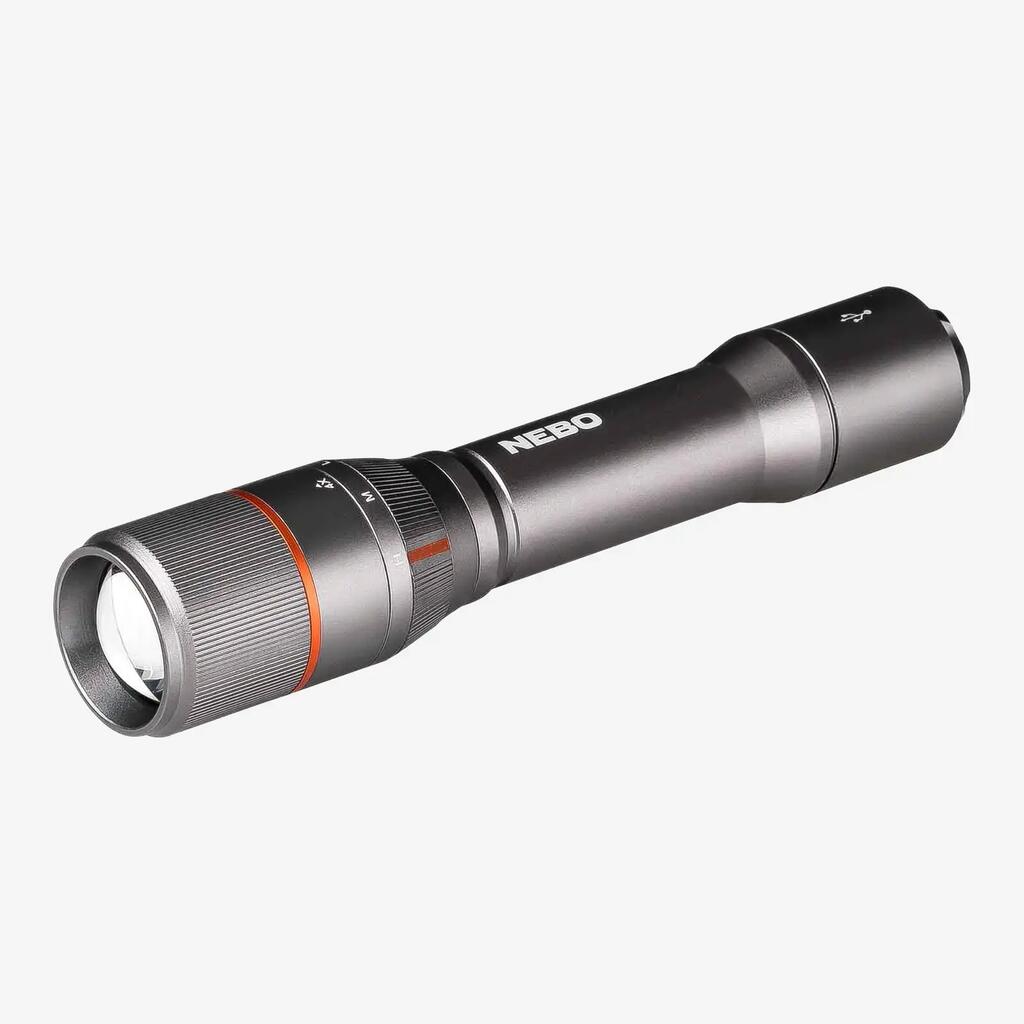 Zaklamp - Nebo Davinci 2000 - oplaadbaar, 2000 lumen, 4x zoom