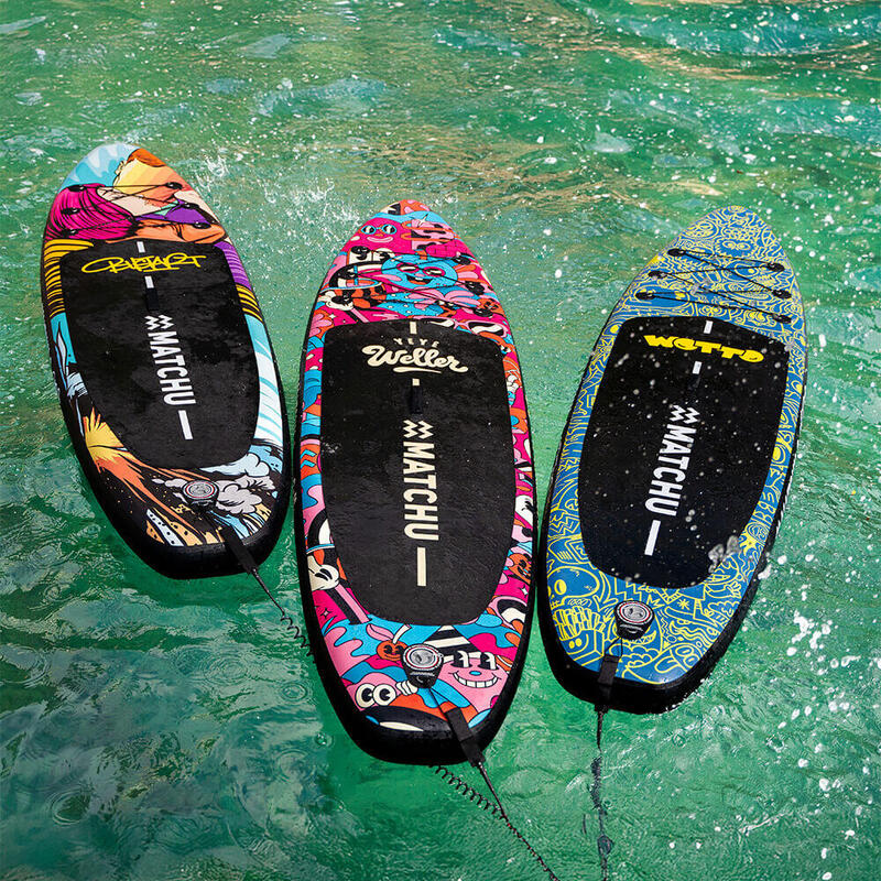 YEYE WELLER x MATCHU - Deska SUP pneumatyczna - Limited Art Collection