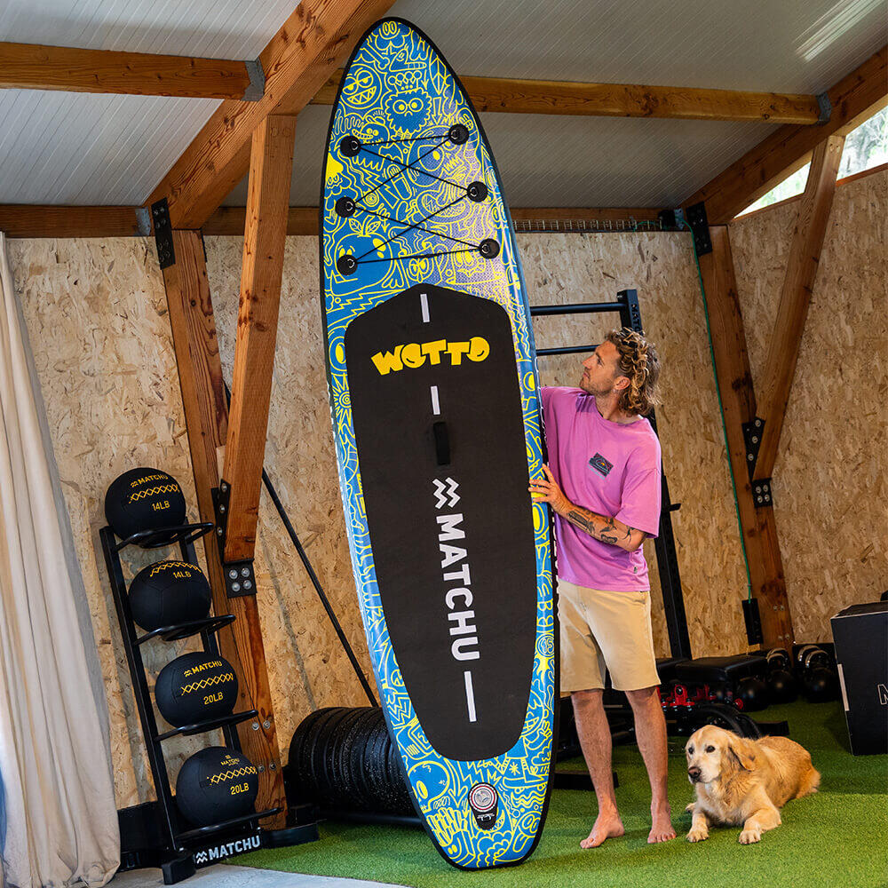 Tabla paddle surf hinchable - edición limitada - artista Wotto 3/7