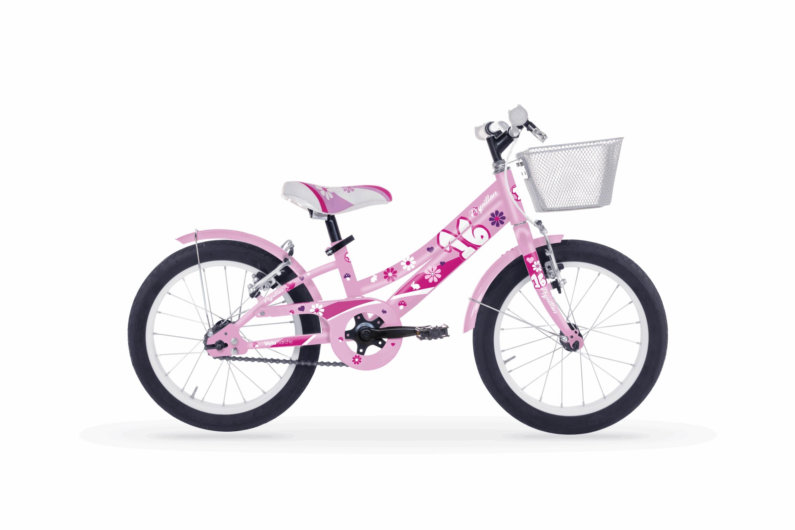 AIRBICI Bicicletta per bambini Airbici Papillon Lady 16"