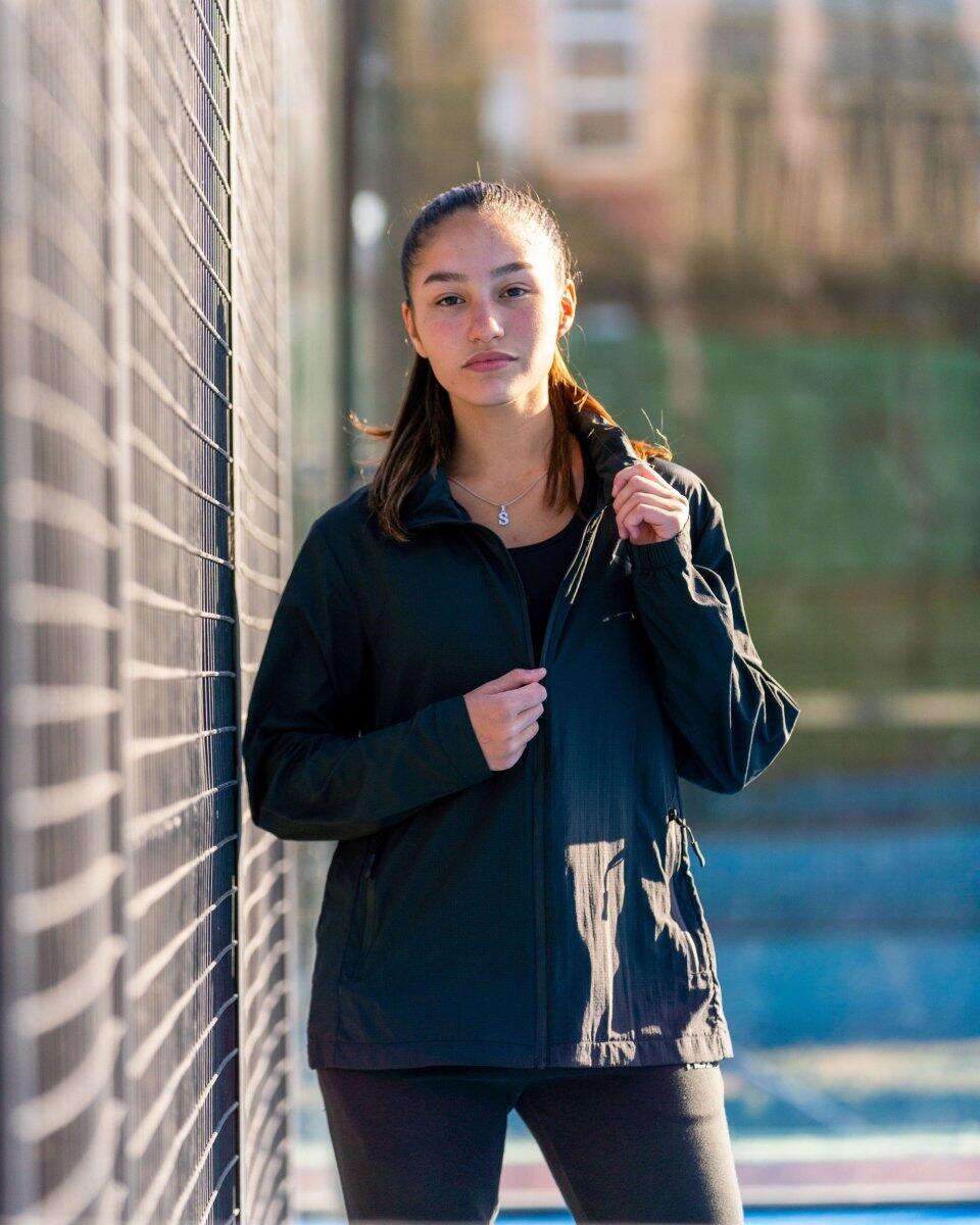 Antivento da donna TEAM nero 4/5