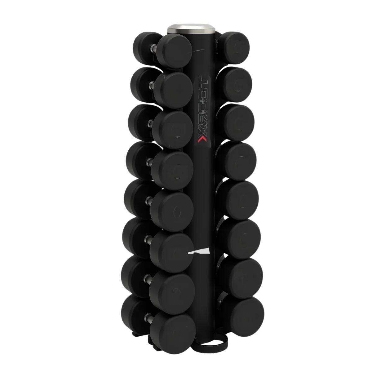 RPM-B10 Verticaal Dumbbellrack Zwart 3/3