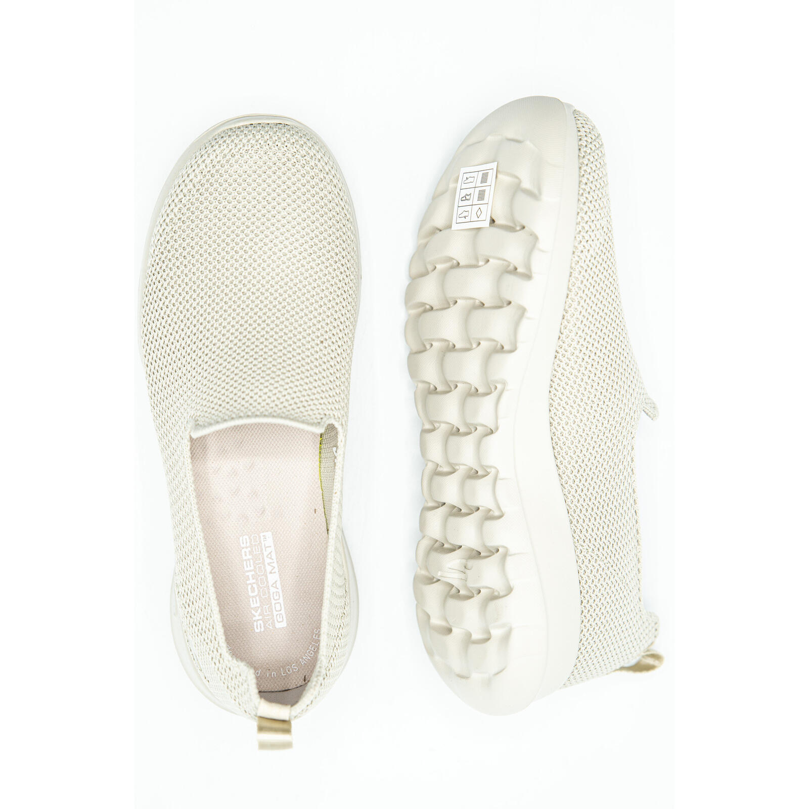 Baskets Skechers Go Walk Joy 124187TPE, Beige, Femmes 2/5