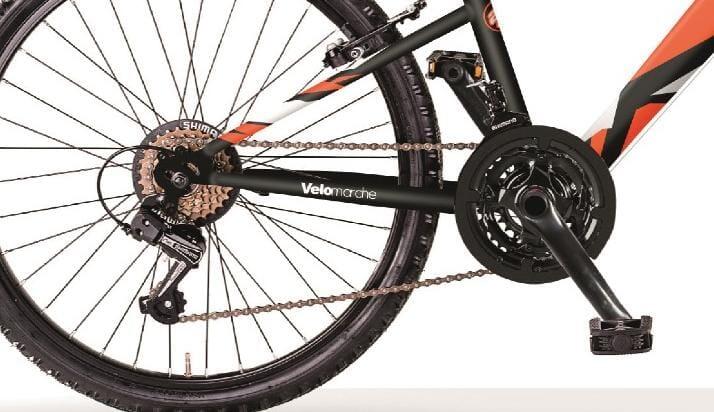 Bicicletta per bambini Airbici Red Moon Man 24” 18 velocità 3/4