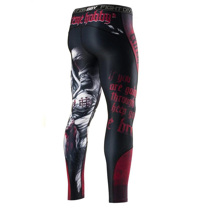 Legginsy do MMA męskie EXTREME HOBBY Ezechiel