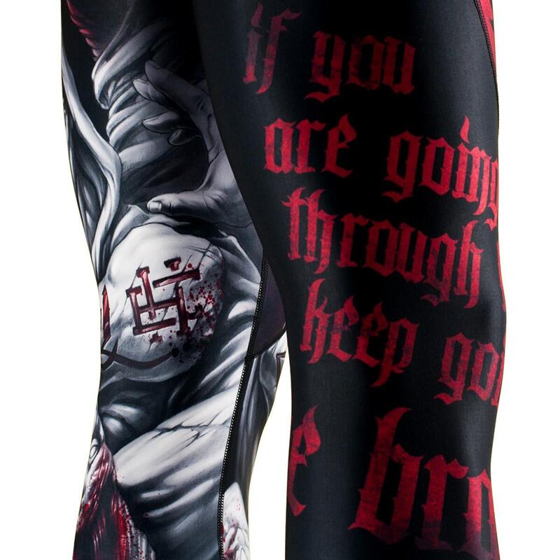 Legginsy do MMA męskie EXTREME HOBBY Ezechiel