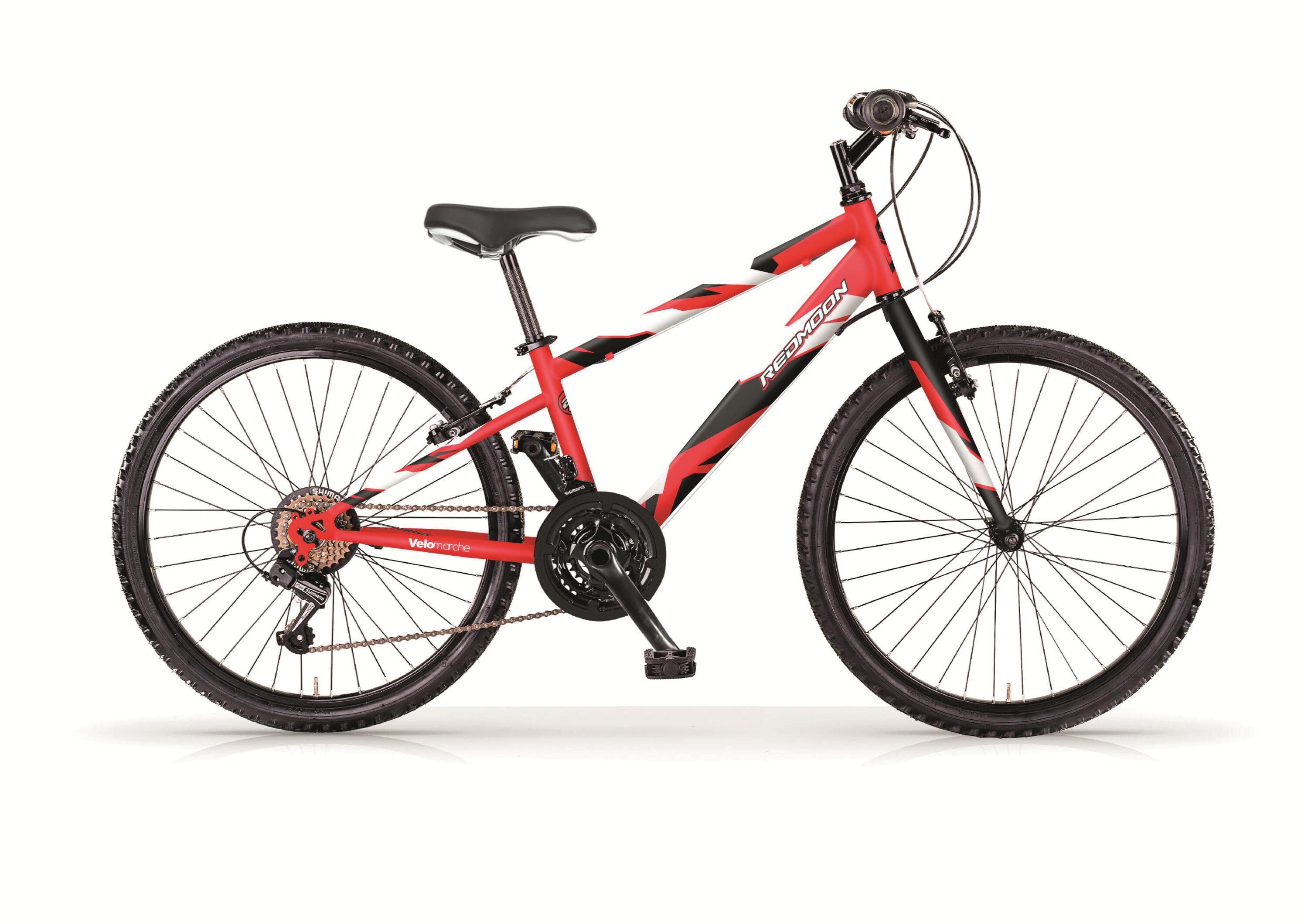 AIRBICI Bicicletta per bambini Airbici Red Moon Man 24” 18 velocità